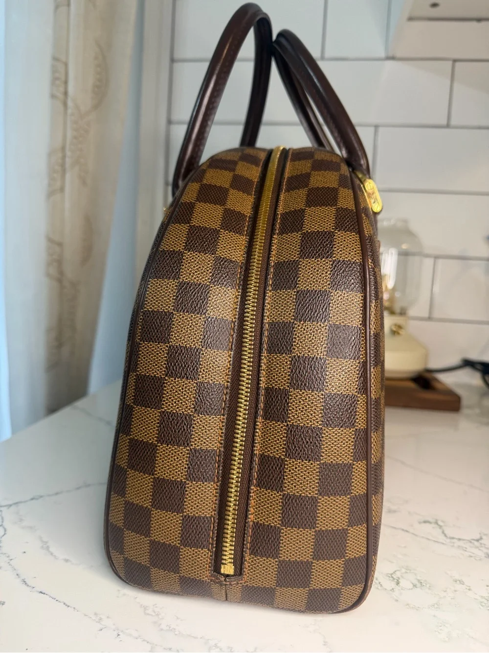 Authentic Louis Vuitton Nolita Damier Handbag – Vintage 2003 with printed COA